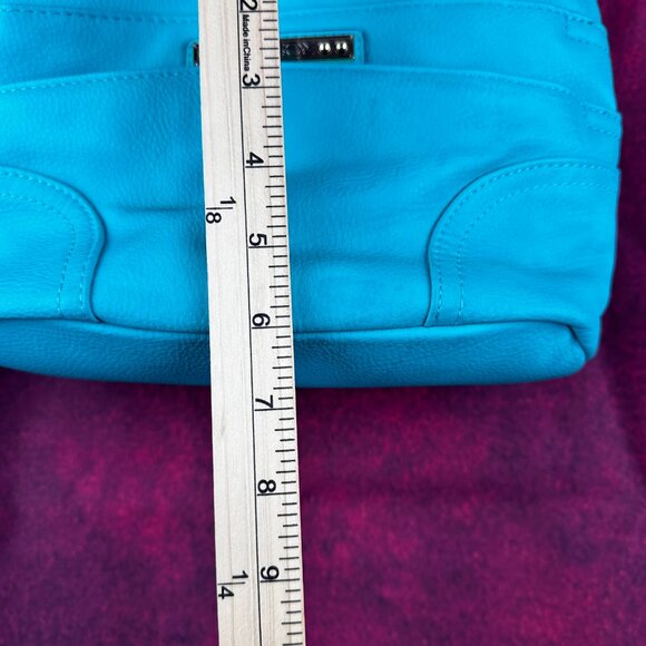 ROSETTI WOMEN CROSSBODY TURQUOISE FAUX LEATHER BAG, ADJUSTABLE STRAP - Picture 11 of 12